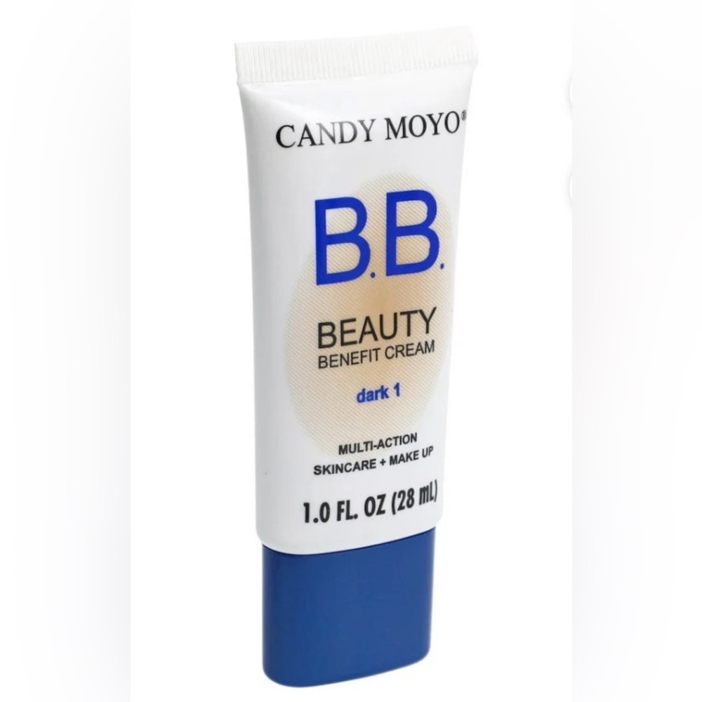 Candy Moyo Beauty BB Cream Dark 1 Bundle of 3 Skin Nourishing Benefit Cream